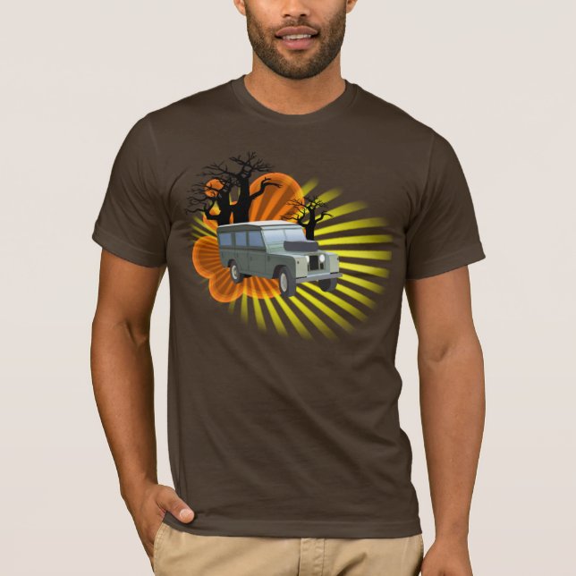 T-shirts Aventura retro (Frente)