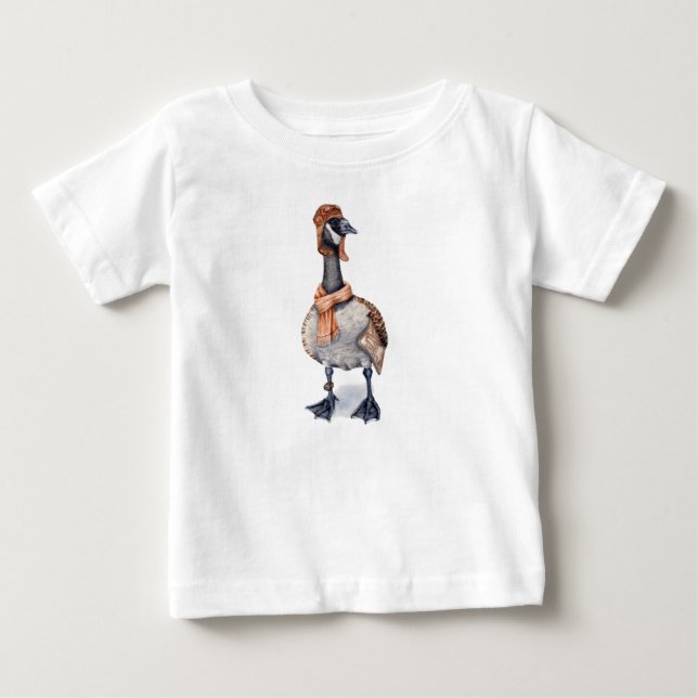 T-shirts Aviator Goose (Frente)