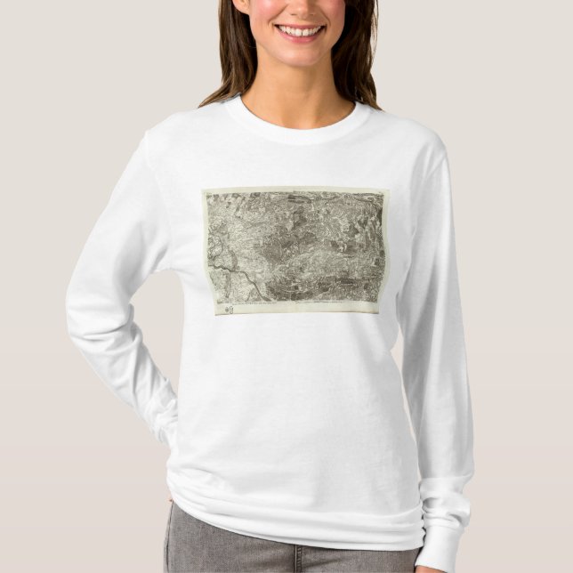 T-shirts Avignon, alaranjado (Frente)
