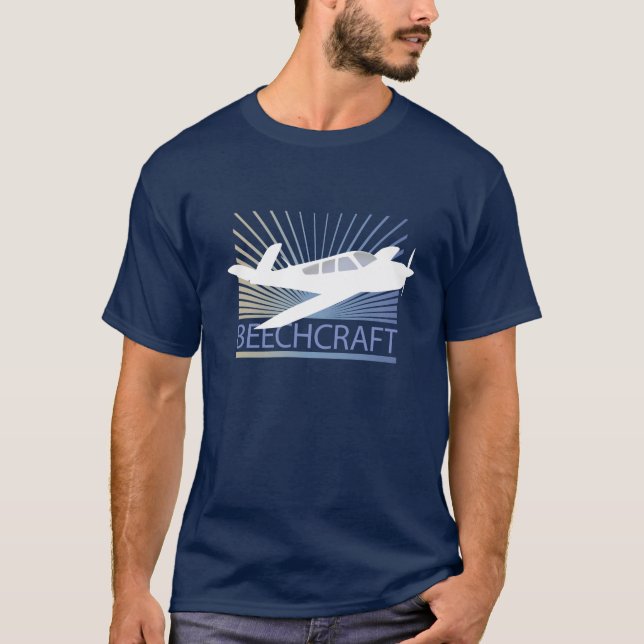 T-shirts Aviões de Beechcraft (Frente)
