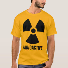 T-shirts Aviso de Material Radioativo