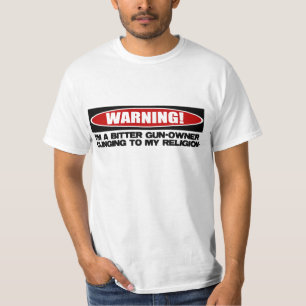 T-shirts aviso do gunowner