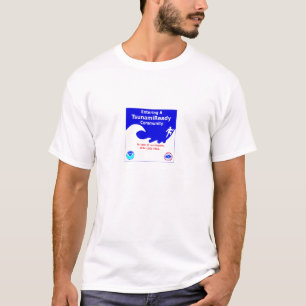 T-shirts Aviso do tsunami