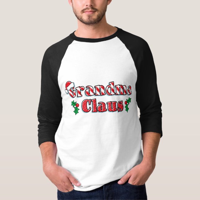 T-shirts Avó Claus (Frente)