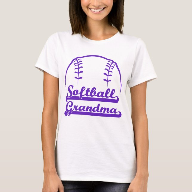 T-SHIRTS AVÓ DO SOFTBALL (Frente)