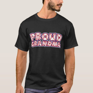 T-shirts Avó ORGULHOSA, vermelho-branco-azul