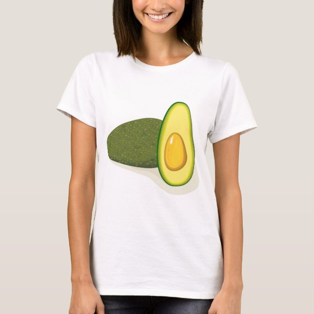 T-shirts Avocado Damas Básicas (Frente)