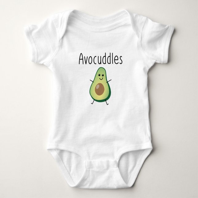 T-shirts Avocudles Bebê Orgânico (Frente)