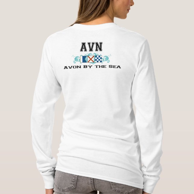 T-shirts Avon pelo mar (Verso)