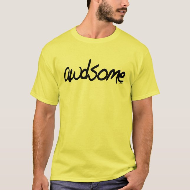T-shirts awdsome (Frente)