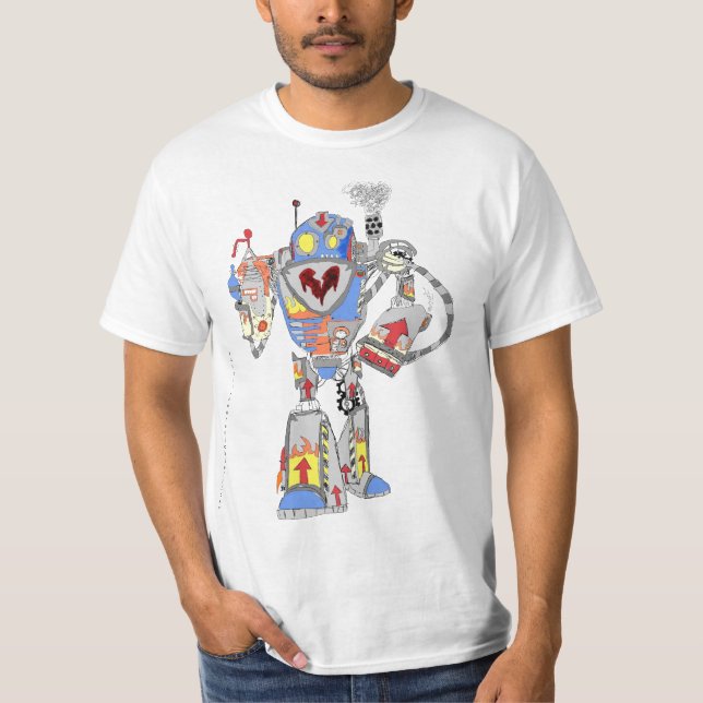 T-shirts Awesomebot 5000 (Frente)