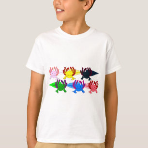 T-shirts Axolotl modelo Frontal