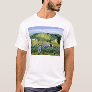 T-shirts Azeitonas e girassóis do vinhedo