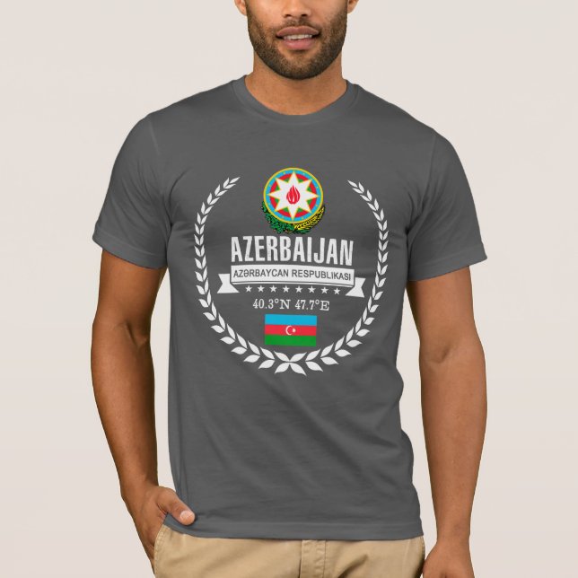 T-shirts Azerbaijan (Frente)