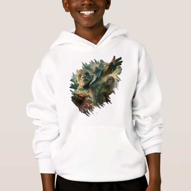 T-shirts Azog, Narzug e Gráfico Bolg (Frente)