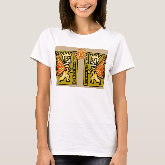 T-shirts Aztec Sun (Frente)