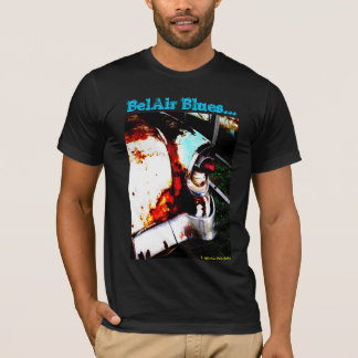 T-shirts AZUIS '56 do BEL AIR (preto somente)
