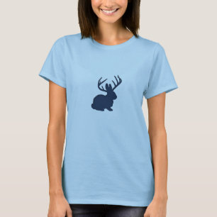 T-shirts Azuis marinhos de Jackalope