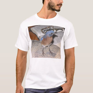 T-shirts Azul da bíblia