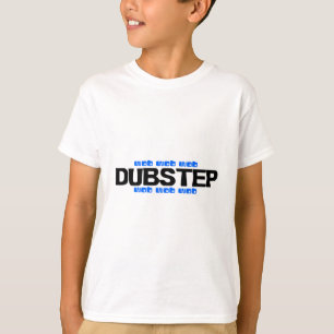 T-shirts Azul de Dubstep Wob Wob