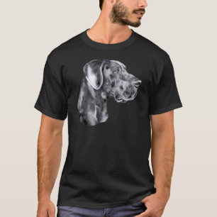 T-shirts Azul de great dane Uncropped
