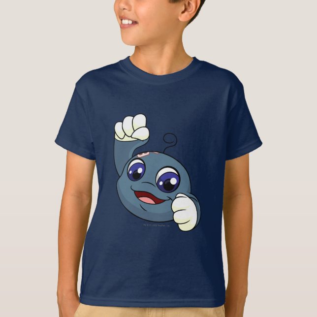 T-shirts Azul de Kiko (Frente)