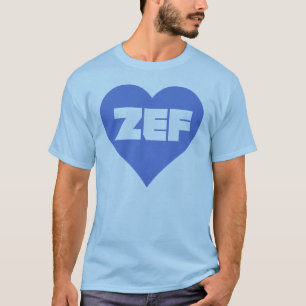 T-SHIRTS AZUL DE ZEF