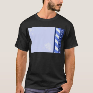 T-shirts Azul do inverno