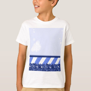 T-shirts Azul do inverno