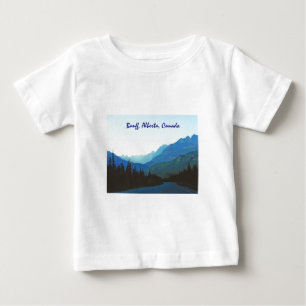 T-shirts Azul-Jasper-Banff
