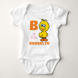 T-shirts B é para o Big Bird   Adicione seu nome