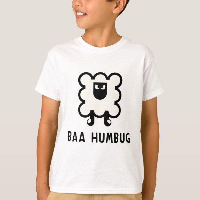 T-shirts Baa Humbug (Frente)