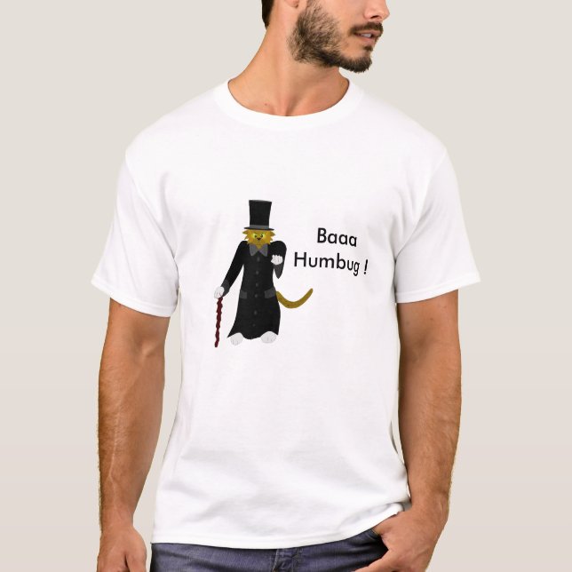 T-shirts Baaa Humbug! (Frente)