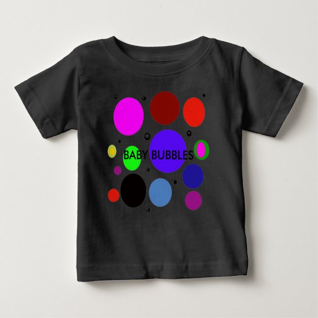 T-shirts Babby Bubbles Kinder Multi bubble) (Frente)