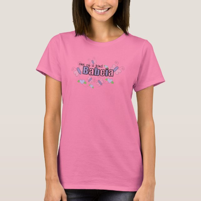 T-shirts Babcia Única (Frente)