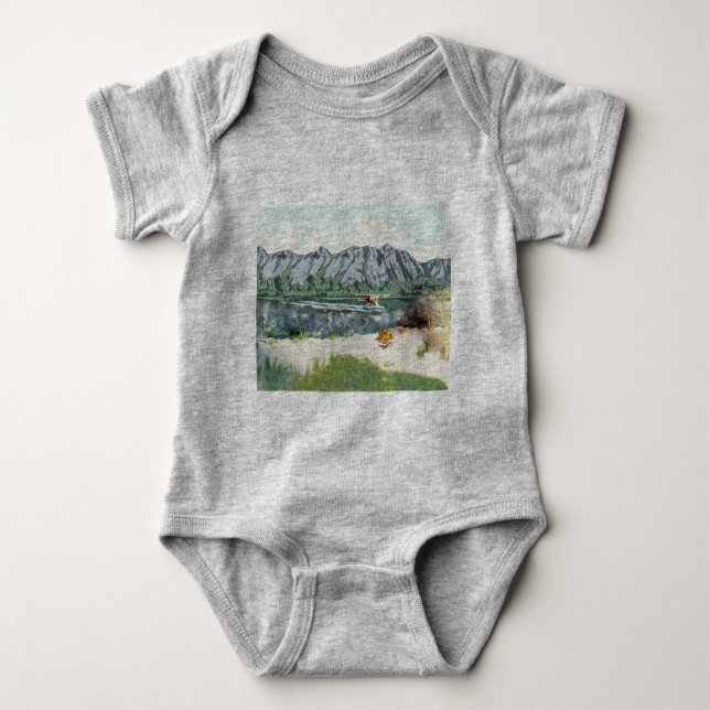 T-shirts Baby Boy Camper (Frente)