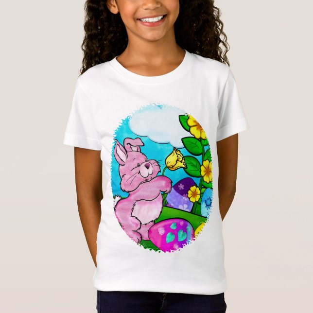 T-shirts Baby Bunny Páscoa (Frente)