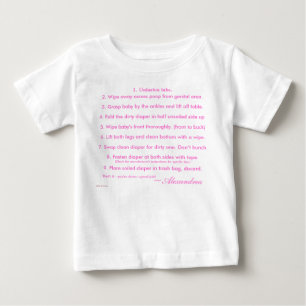T-shirts Baby Do's e Don't!