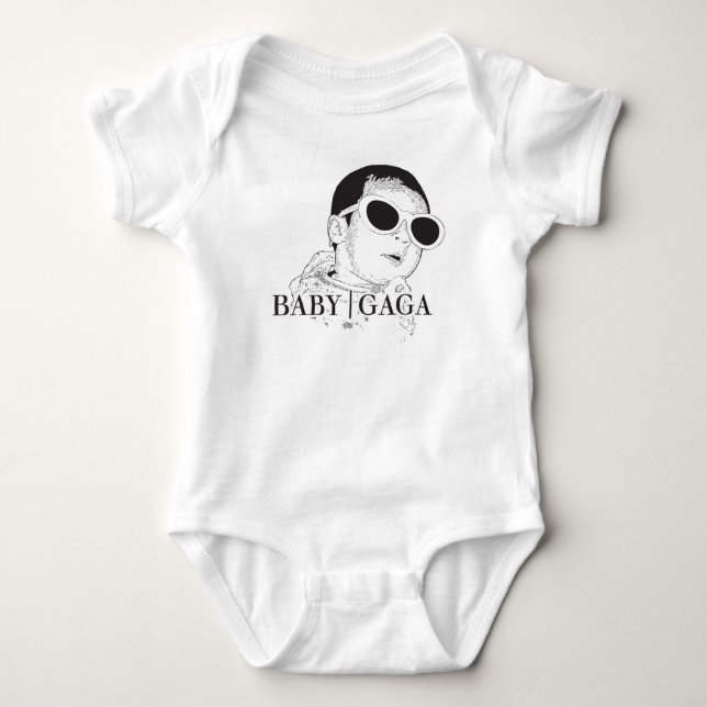T-shirts Baby Gaga (Frente)
