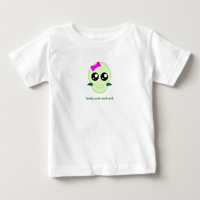 T-shirts Baby Girl Cthulhu (Frente)