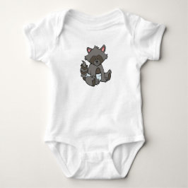 T-shirts Baby Raccoon personalizável