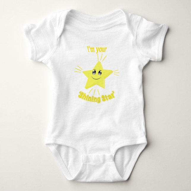 T-shirts Baby Shining Star (Frente)