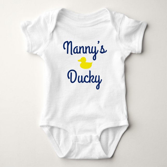 T-shirts Baby-sitter Ducky (Frente)