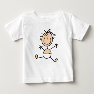 T-shirts Baby Stick Figura