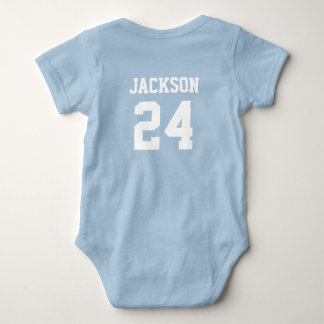 T-shirts Baby Team Jersey Number e Monograma