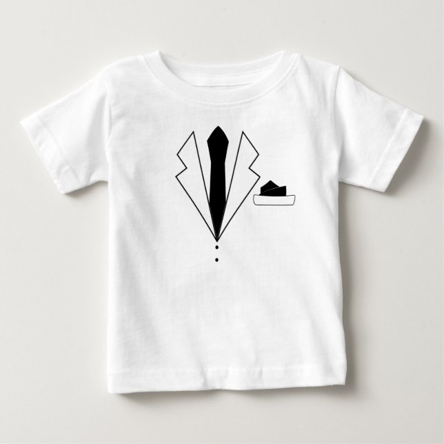 T-shirts Baby Tuxedo (Frente)