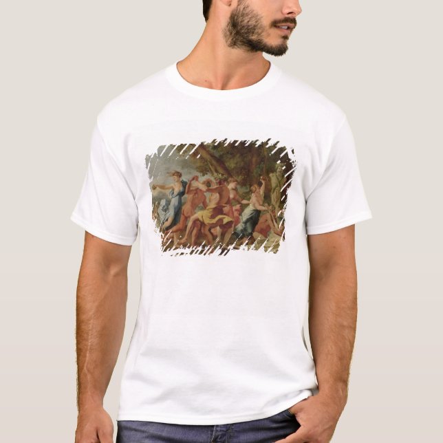 T-shirts Bacchanal antes de um Herm, c.1634 (Frente)