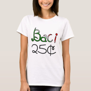 T-shirts Baci (beijos) 25 centavos