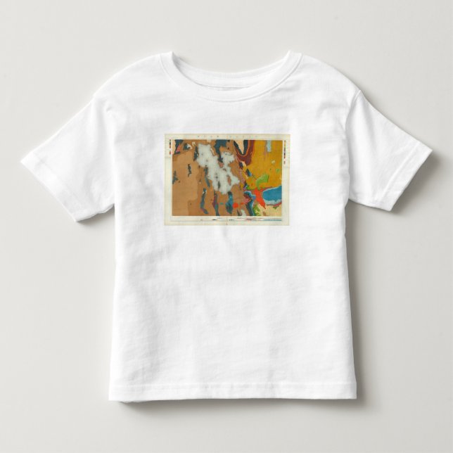 T-shirts Bacia de Utá Geological (Frente)