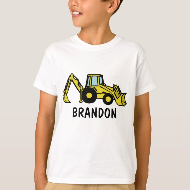 T-shirts Backhoe/BRANDON (Frente)